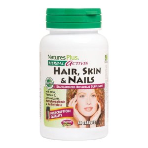 Hair Skin & Nail Natures Plus: Integratore per Capelli, Pelle e Unghie 60 tavolette