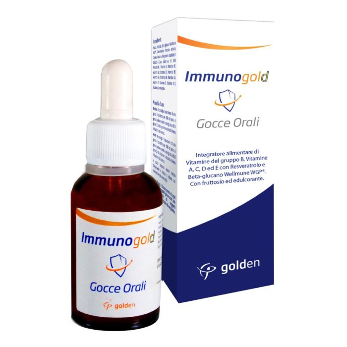 Golden Pharma Immunogold Gocce Orali 30 Ml