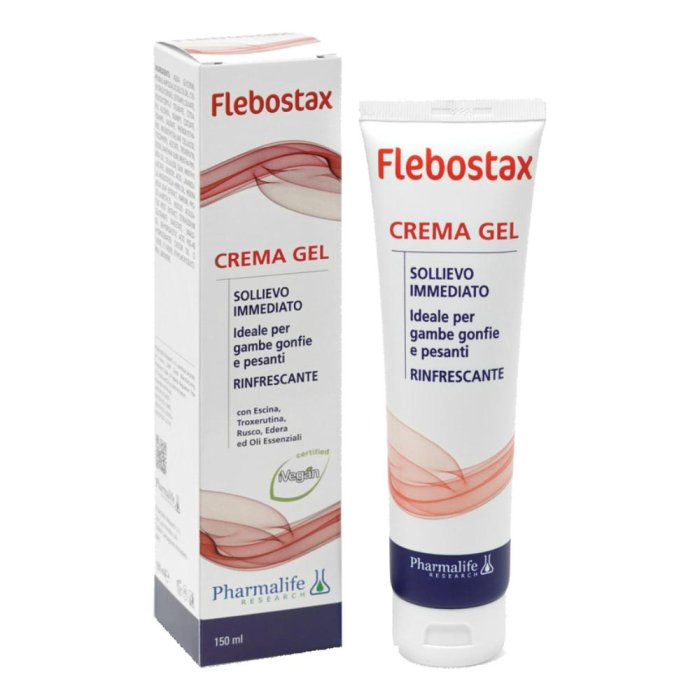 Flebostax crema gel 150 ml gambe leggere e microcircolo