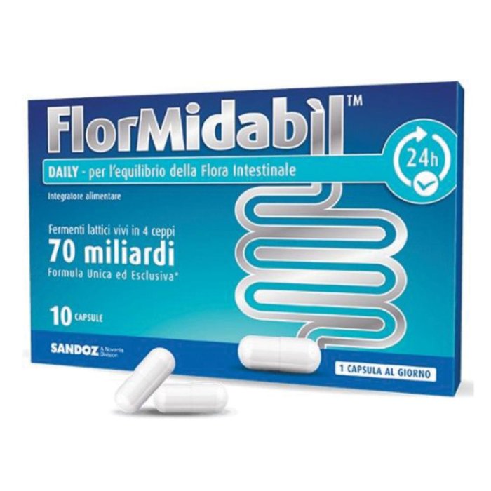 Sandoz Flormidabil Daily Integratore 10 Capsule