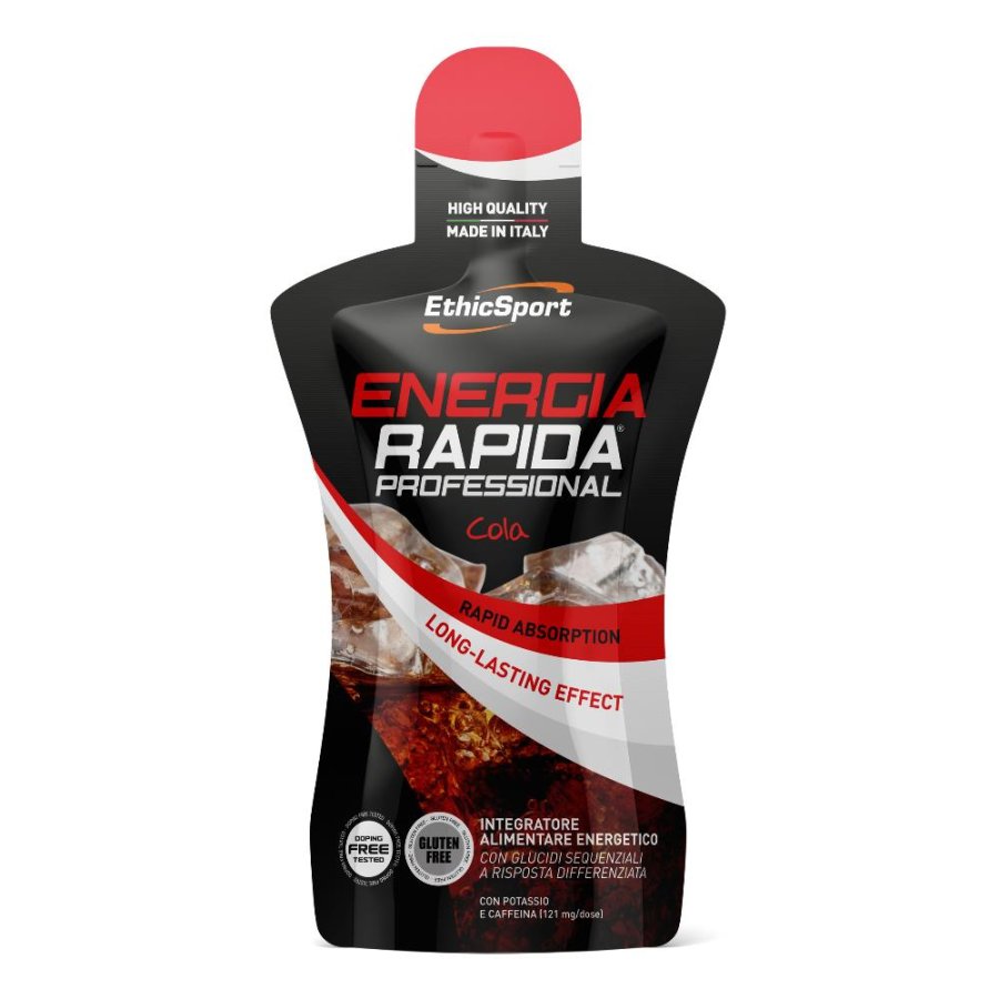 Energia Rapida Cola EtichSport - gel energetico gusto cola per sport di endurance Energia Rapida Cola EtichSport - gel energetico gusto cola per sport di endurance