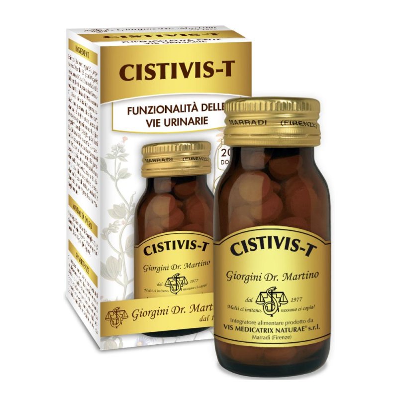  Dr. Giorgini Cistivis-T Integratore Vie Urinarie 80 Pastiglie