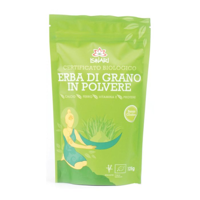 Erba di Grano in Polvere Biologica 125 Grammi | Superfood Naturale Detox Ricco di Nutrienti