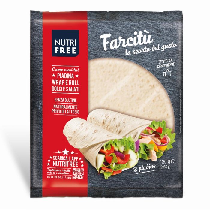 Nutrifree Farcita Piadina Senza Glutine 2 X 60 g