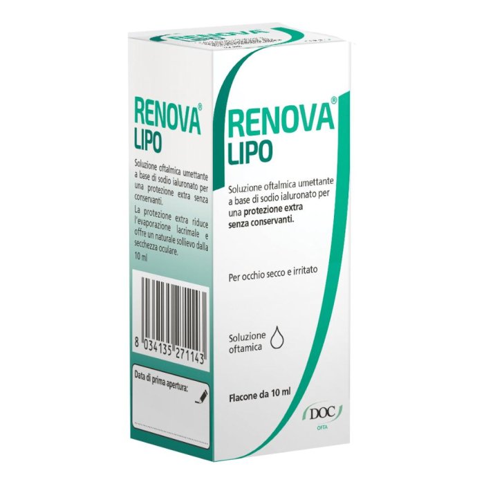 DOC Generici Renova Lipo Acido Ialuronico 0,4% Soluzione Oftalmica 10 ml