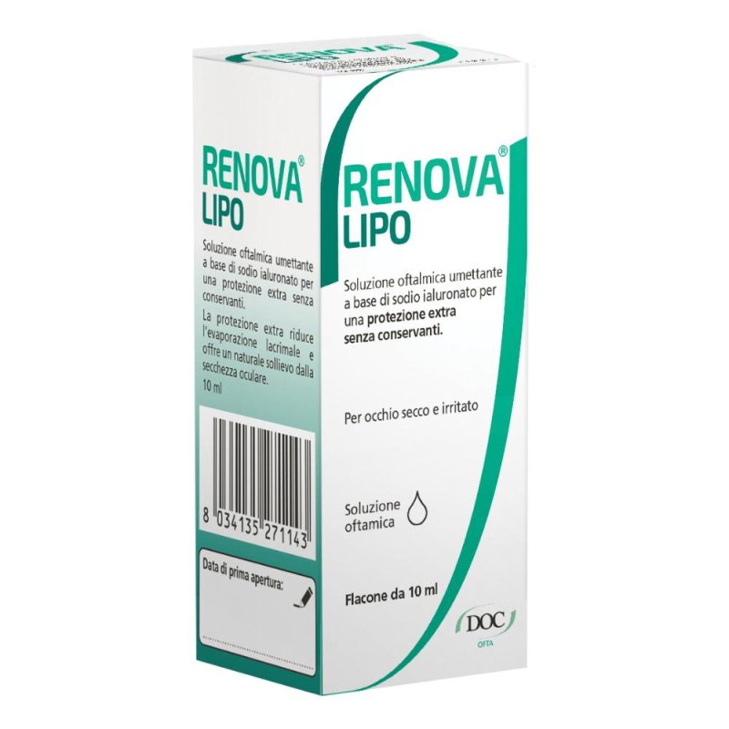 DOC Generici Renova Lipo Acido Ialuronico 0,4% Soluzione Oftalmica 10 ml