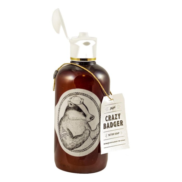 Crazy Badger Tattoo Soap 250 ml - sapone delicato per tatuaggi