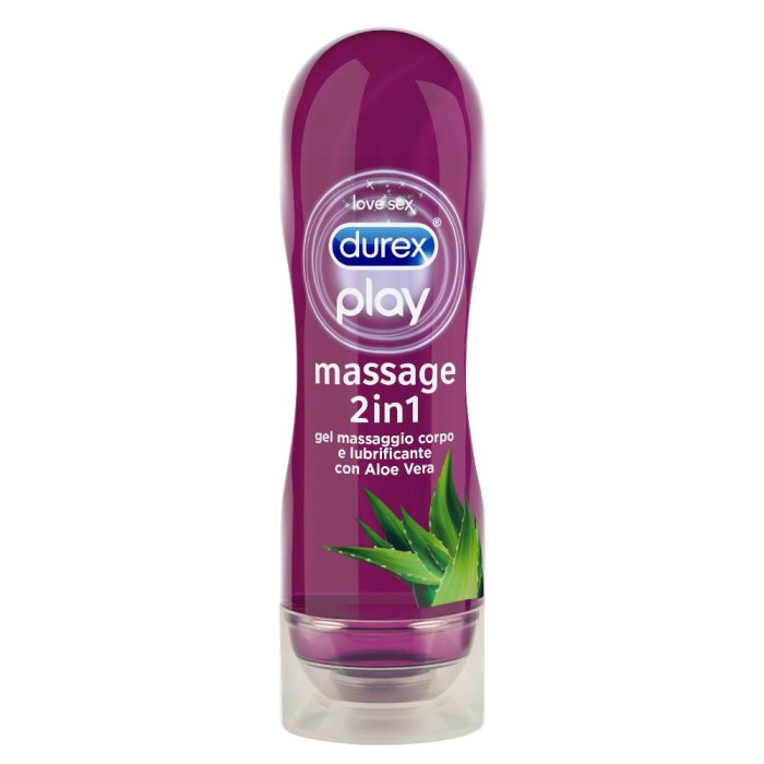 Durex Massage 2in1 Gel Massaggio Corpo 200 ML