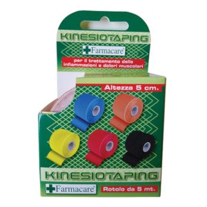 Farmacare Kinesiotaping M 5 X 5 Cm Nero