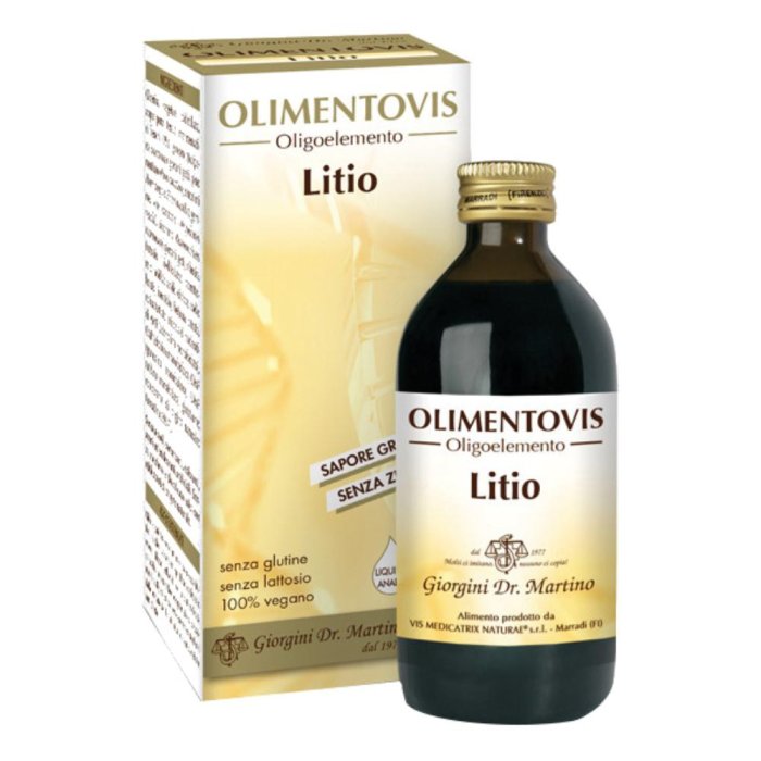 Dr.Giorgini Litio Olimentovis Liquido Analcolico, 200ml