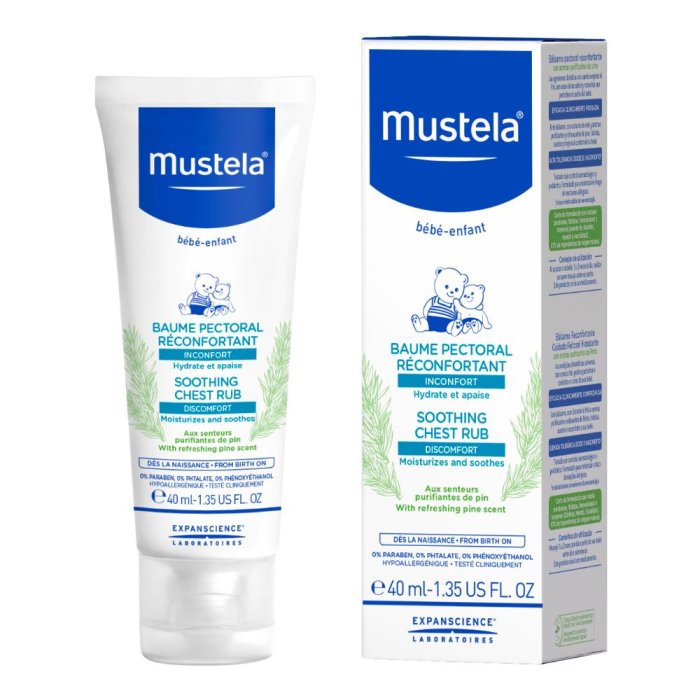 Mustela Crema Massaggio Balsamica Azione Lenitiva 40 ml (65g)