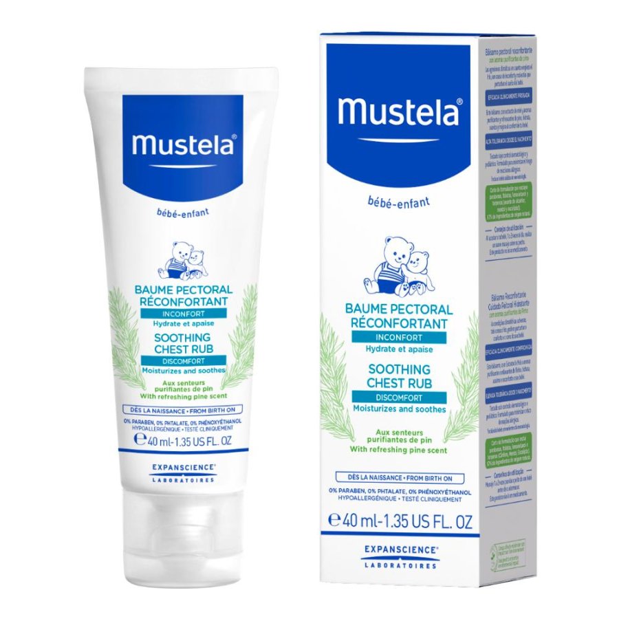 Mustela Crema Massaggio Balsamica Azione Lenitiva 40 ml (65g)