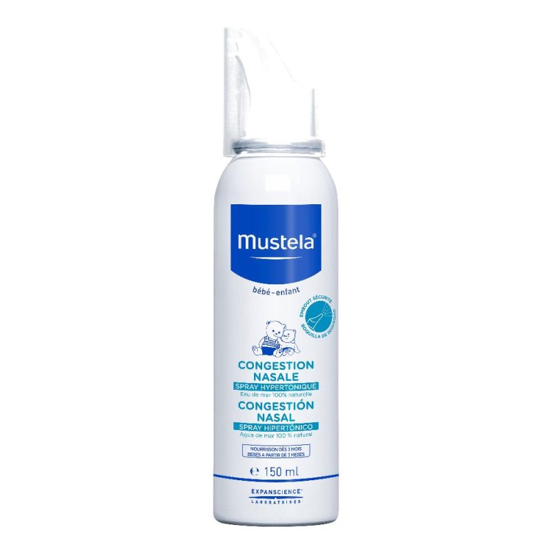  Mustela Congestione Nasale Spray Ipertonico 150 Ml
