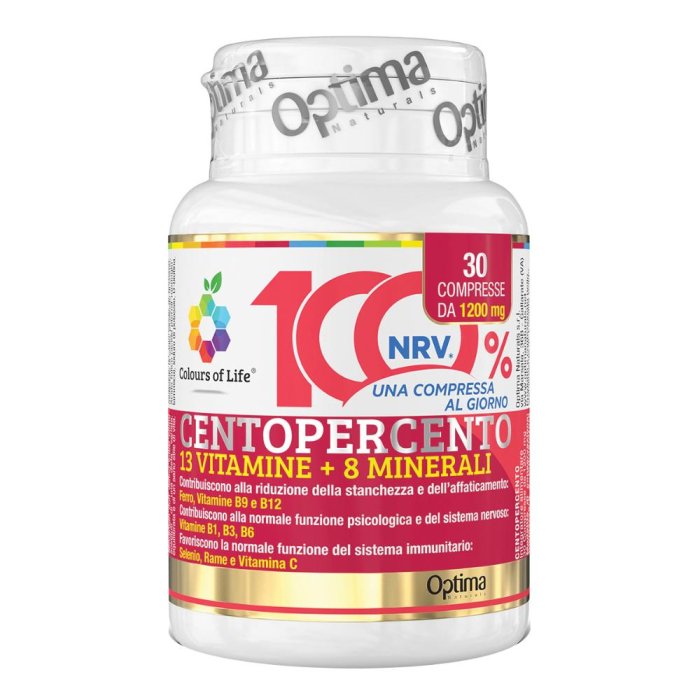 Optima Naturals Centopercento 30 Compresse