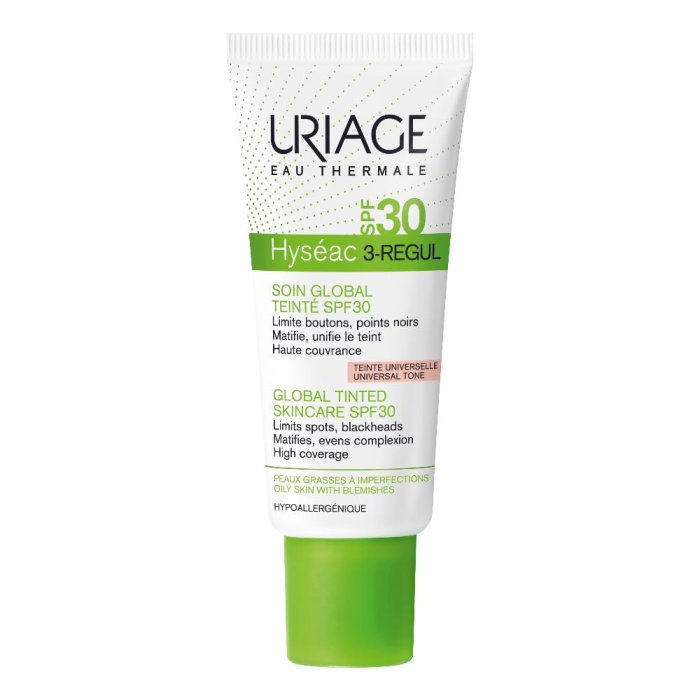Uriage  Pelle Grassa Impura Hyseac 3 Regul Colorato Trattamento 3in1 40 ml