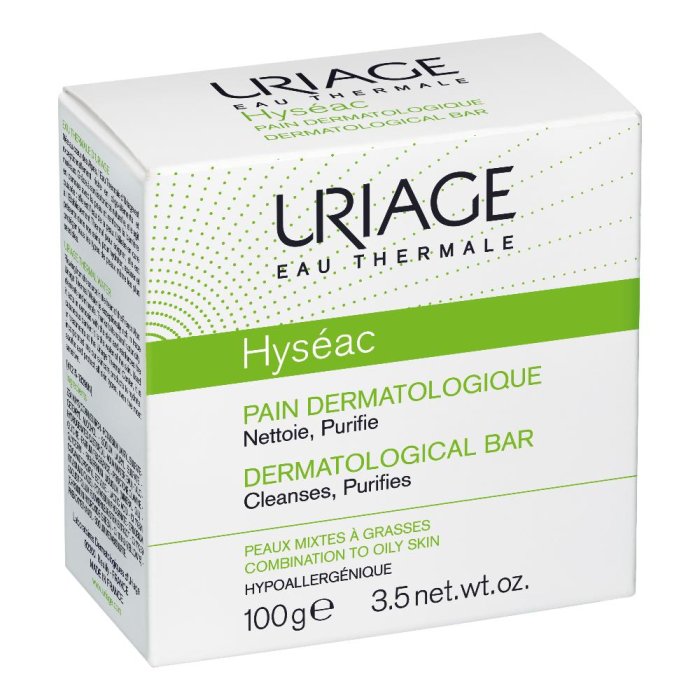 Uriage Laboratoires Dermatologiques Trattamenti Viso Hyseac Pane Dermaologico 100 g