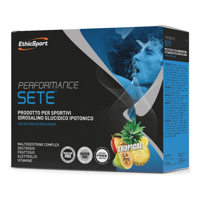 EthicSport Performance Sete Dissetare e Fornire Energia Tropical 14 Bustine