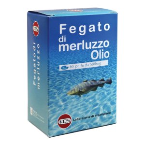Fegato di Merluzzo in Perle KOS 60 Capsule – Integratore di Olio di Fegato di Merluzzo