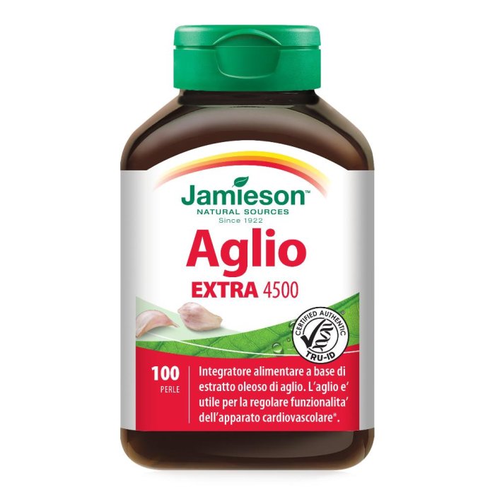 Jamieson Aglio Extra 100 perle - integratore di olio di aglio deodorato