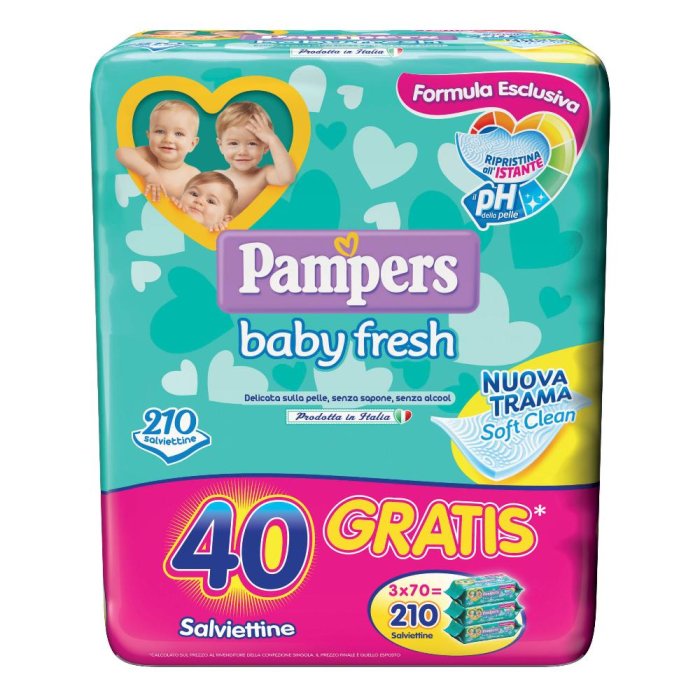 Fater Baby Fresh Formula Esclusiva 210 Pezzi