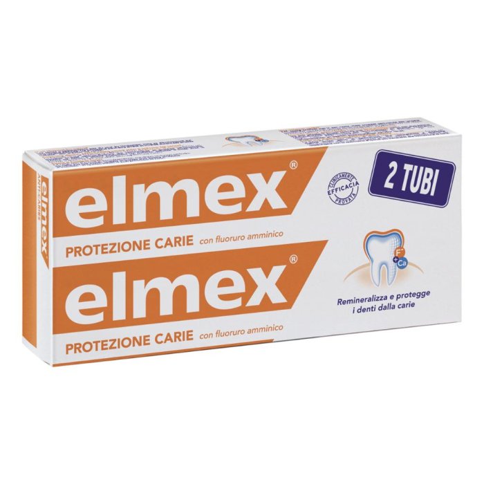 Elmex Dentifricio Protezione Carie 2 x 75ml