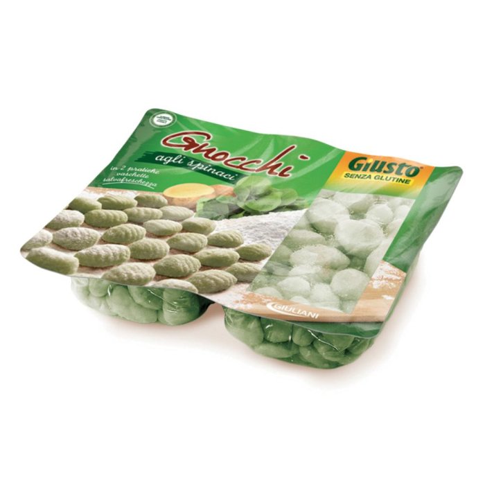 GIUSTO S/G Gnocchi C/Spin.500g