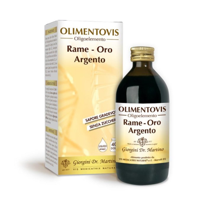 Rame Oro Argento Olimentovis 200 Ml