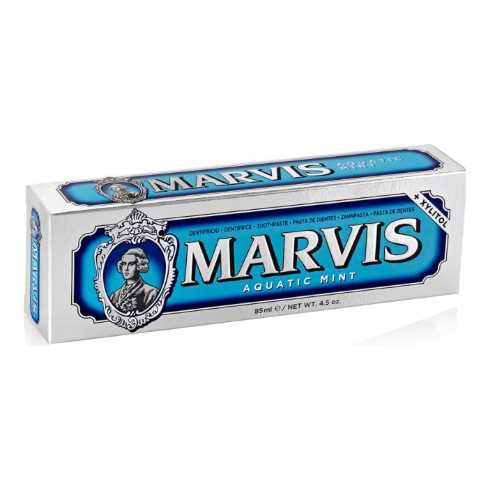 Marvis Aquatic Mint Dentifricio Delicato, 85ml