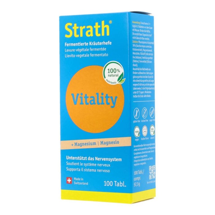 Strath Vitality 100 compresse - integratore tonico ricostituente