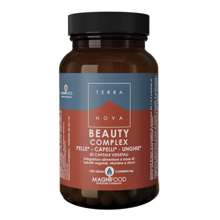 Terranova Pelle Capelli e Unghie - Beauty Complex Integratore 50 Capsule