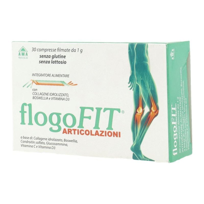 Flogofit Articolazioni Integratore per ossa e articolazioni 30 Compresse