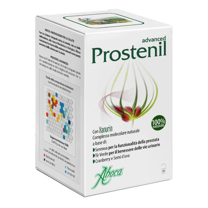 Aboca  Benessere Uomo Prostenil Advanced Integratore Alimentare 60 Capsule