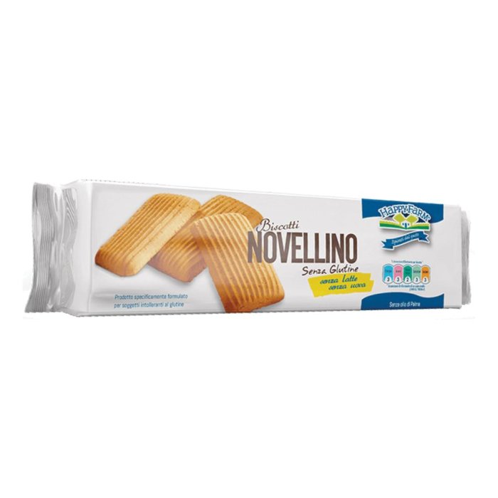 Happy Farm Novellino  300  G biscotti e dolci da forno per colazione e pause golose