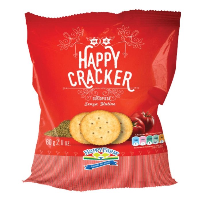 Nabu Happy Farm Happy Crackers Gusto Pizza 60 G