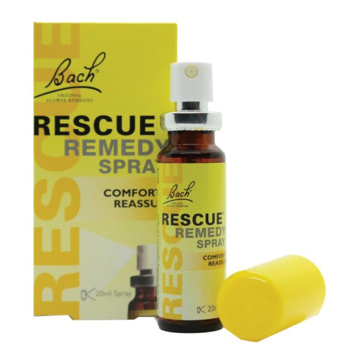 Rescue Remedy Spray 20 ml – fiori di Bach per il rilassamento e la gestione dello stress