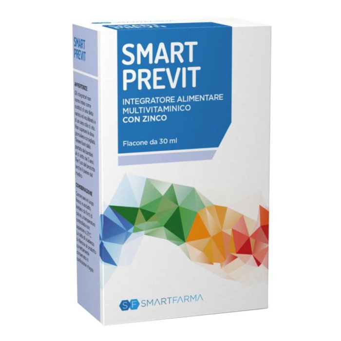 Smart Previt - Integratore Multivitaminico con Zinco per il Benessere Generale gocce 30 ml