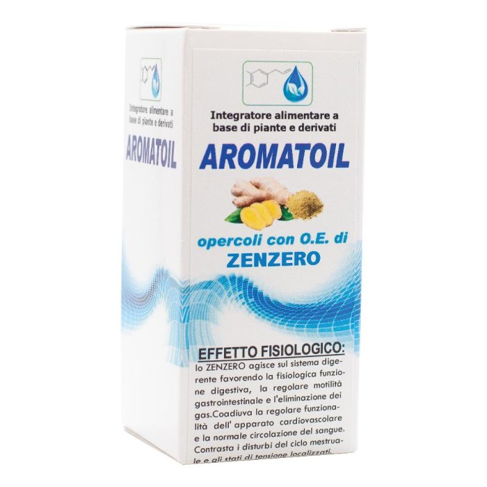 Aromatoil Zenzero 50 opercoli - perle di olio essenziale di zenzero