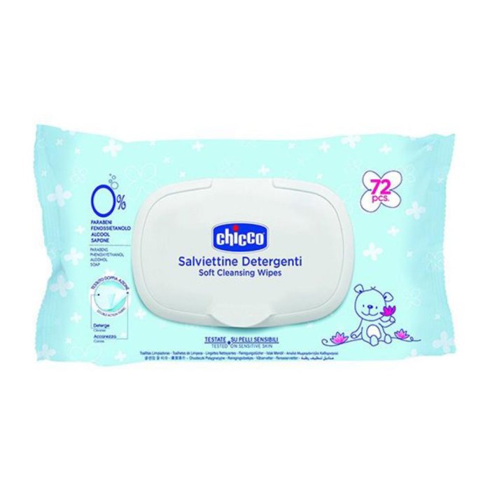 Chicco Cosmesi Salviette 72 Pezzi Plaq Salviettine