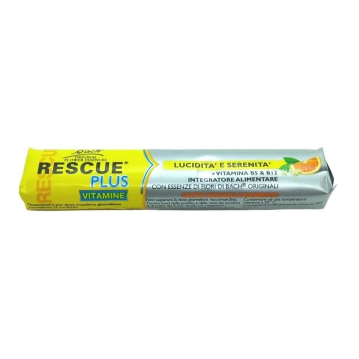 Rescue Plus Integratore Naturale Antistress e Rilassante in Compresse – Confezione da 10