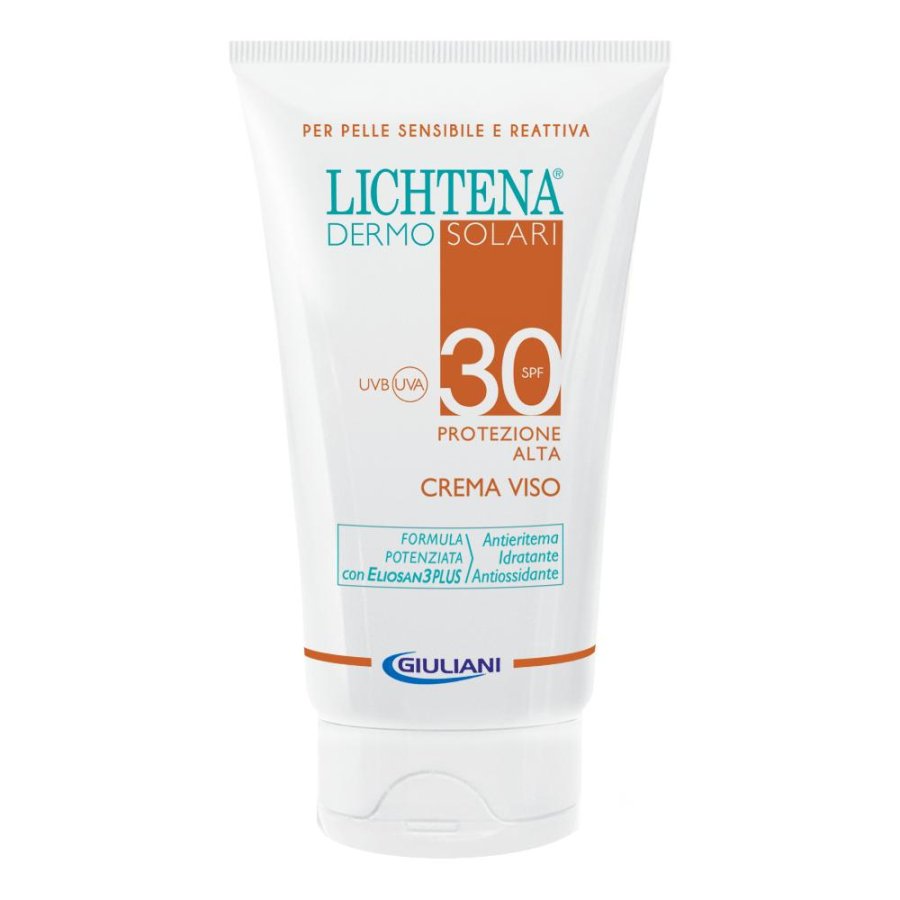 Lichtena Dermosolari - Crema Viso SPF30 Protezione Alta 50 ml