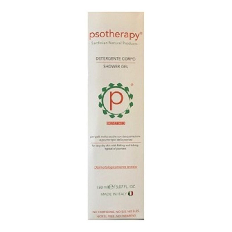 Psotherapy Detergente Corpo 150 ml | Detersione Delicata per Pelle Secca e Sensibile