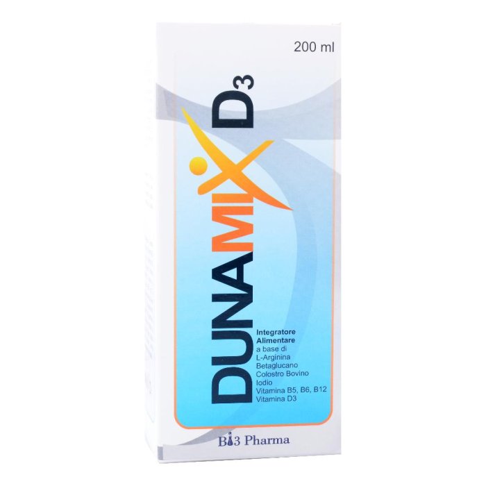 Bi3 Pharma Dunamix D3 Integratore Immunostimolante e Proenergetico 200 ml