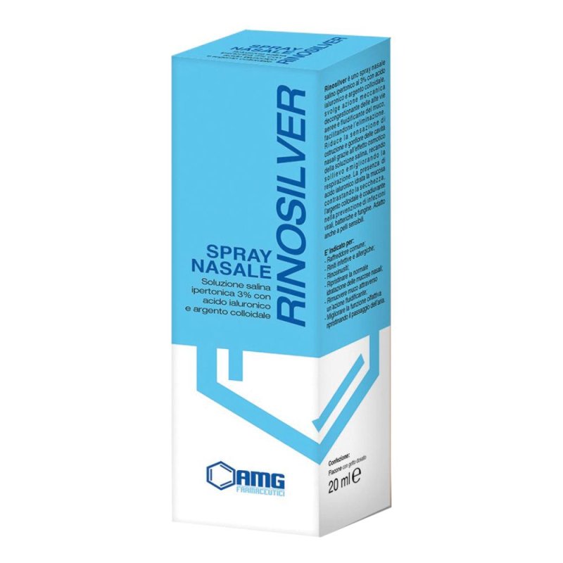 Amg Farmaceutici Rinosilver Spray Nasale 20 ml