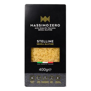 Massimo Zero Alimenti senza Glutine Stelline Pasta Secca 400 g