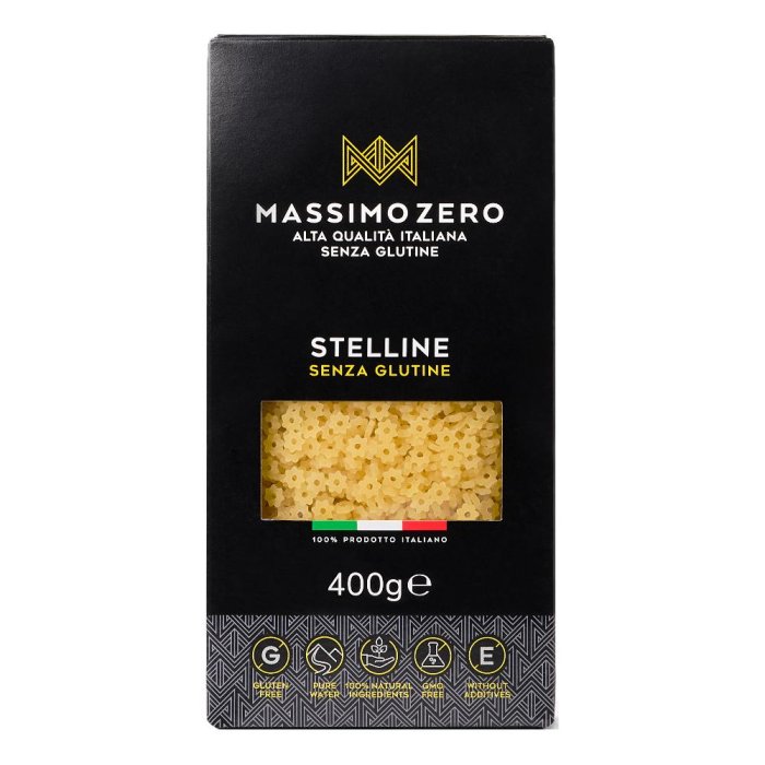 Massimo Zero Alimenti senza Glutine Stelline Pasta Secca 400 g