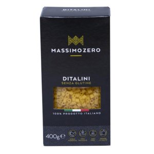 Massimo Zero Alimenti senza Glutine Ditalini Pasta Secca 400 g