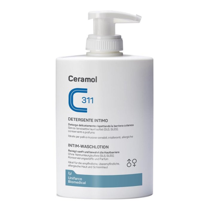 Ceramol 311 Detergente Intimo 250ml - Detergente Dermocompatibile per Igiene Intima