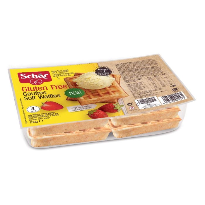 Schar Gaufre Soft Waffles  Senza Glutine 100 Grammi