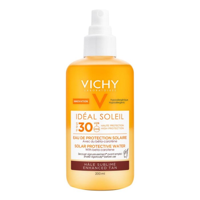 Vichy  Ideal Soleil SPF30 Acqua Solare Abbronzante Protettiva 200 ml