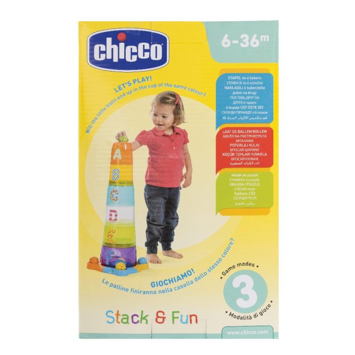 Chicco gioco torre con palline Gioca & Impara gioco educativo con palline colorate